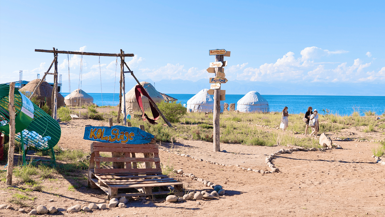 kolfest festival kyrgyzstan issykkul music art lake event july bishkek travel party rave edm kolfest photo